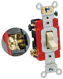 Industrial Switches feature backwire clamp design.