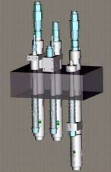 Screwdriver Spindle features inline torque sensor.