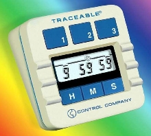 Portable Lab Timer is traceable to NIST standards.