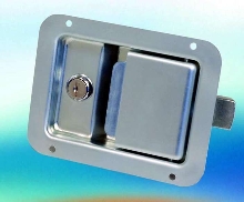 Push-To-Close Latch offers lockable security.