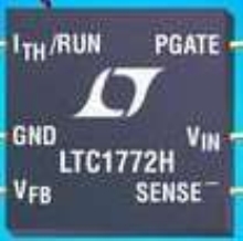 DC/DC Controller operates at junction temperatures to 140-