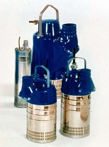 Submersible Electric Pumps handle site dewatering problems.