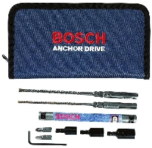 Anchor Drive Installation Kit enables one-handed operation.
