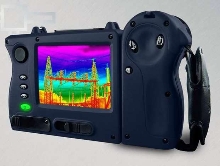Infrared Camera measures temperatures to 600-