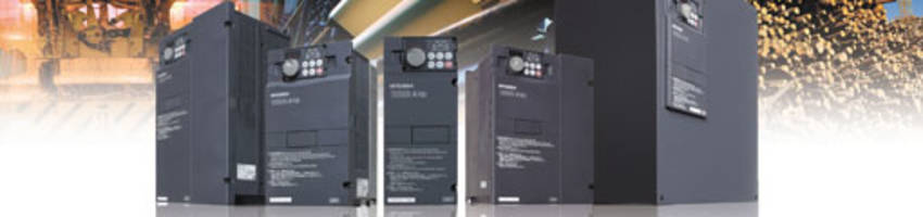 Variable Frequency Drive features built-in PLC.