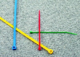 Cable Ties color code wire bundles.