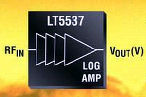Log Amplifier operates from near DC to 1 GHz.