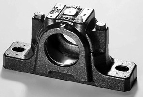 Bearing Housings have rugged, cast-iron construction.
