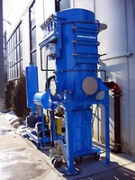 Central Vacuum System handles high dust applications.