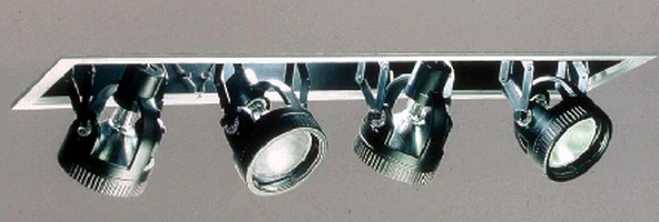 Recessed Spotlights offer architectural styling.