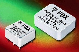 Oven Controlled Crystal Oscillator offers 10 MHz frequency.
