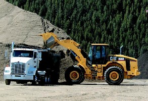 Wheel Loaders feature electro-hydraulic implement controls.
