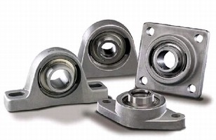 Mounted Bearings offer protection during washdowns.