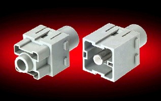Modular Connector can be assembled to design requirements.