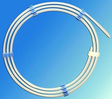 HDPE Tubing stores and dispenses wires.