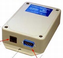 PLC-Compatible Modem enables remote servicing.