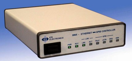 Ethernet to GPIB Controller is fully VXI-11 compliant.