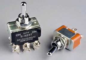 Toggle Switches offer design options.