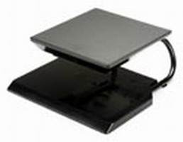 Convertible Monitor Stand offers two display options.