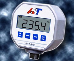 Pressure Gauge is vacuum calibrated for ranges under 500 psi.