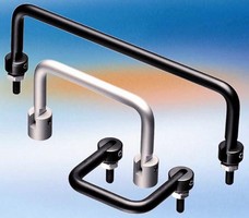 Folding Handles save space in enclosure applications.