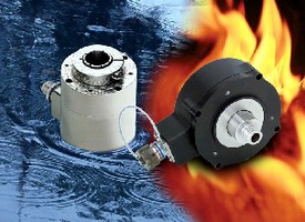 Optical Encoders handle harsh and explosive environments.