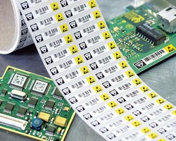 High-Temperature Labels suit PCB manufacturing processes.