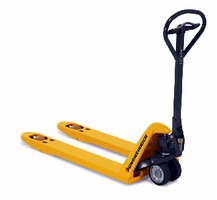 Hand Pallet Truck offers max load capacity of 5,500 lb.