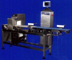 Checkweighing Systems incorporate choice of metal detectors.