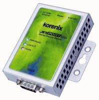 Control Any RS232 Devices Across TCPIP Network with Korenix New JetPort 5201 Serial Device Server in 5 Working Modes