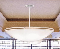 Decorative Luminaires produce soft, even, diffused light.