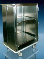 Stainless Steel Carts feature antimicrobial finish.