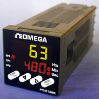 Programmable Timer features panel-mount, IP65 construction.