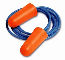 Ear Plugs are available with NRR rating of 33 dB.