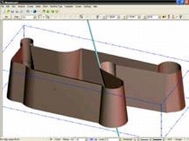 CAD/CAM Software provides 2D and 3D geometry creation.