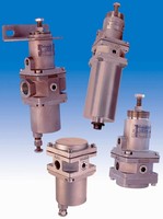 Pneumatic/Filter Regulators are made of stainless steel.