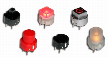 Momentary Switches feature single or bi-colored LED options.