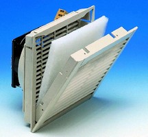 Fans provide thermal management of electronic enclosures.