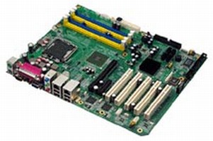 Industrial ATX Motherboard suits multimedia applications.