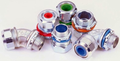 Steel Cord Grips feature color-coded construction.