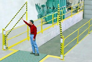 Fall Protection Systems lend safety to loading areas.