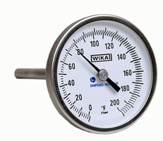 WIKA's Dampened Movement Bi-metal Thermometer Receives Patent