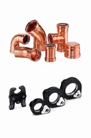Press Connection System joins copper tubing from ½-4 in.