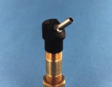 Coolant Nozzle screws on like pipe cap.