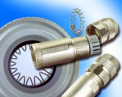 Threaded Connectors feature 360° shielded termination.