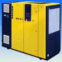 Compressors are offered with integral refrigerated dryers.