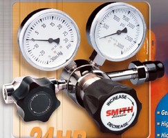 Gas Regulators provide purity levels to 99.999%.