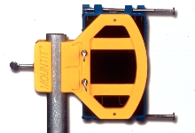 Wall Box Locator ensures correct height and alignment.