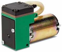 Miniature Pumps are designed for low vibration.