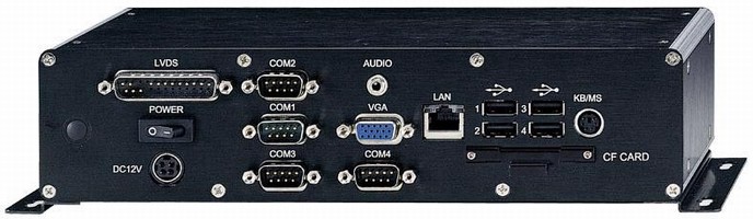 Embedded Computer features dense I/O and fanless operation.